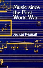 Tapa de Music since the First World War