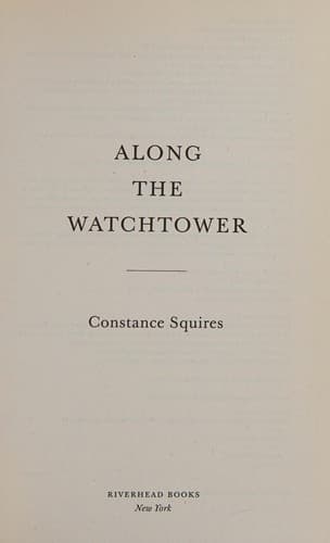 Tapa de Along the watchtower