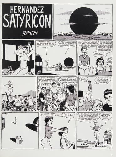 Tapa de Hernandez satyricon
