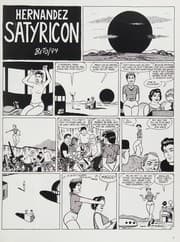 Tapa de Hernandez satyricon