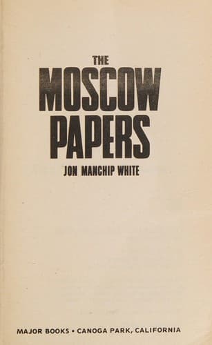 Tapa de The Moscow Papers