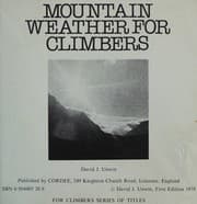 Tapa de Mountain weather for climbers