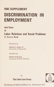Tapa de Discrimination in Employment
