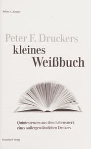 Tapa de Peter F. Druckers kleines Weißbuch