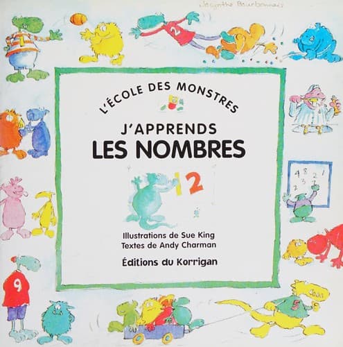 Tapa de J'apprends les nombres
