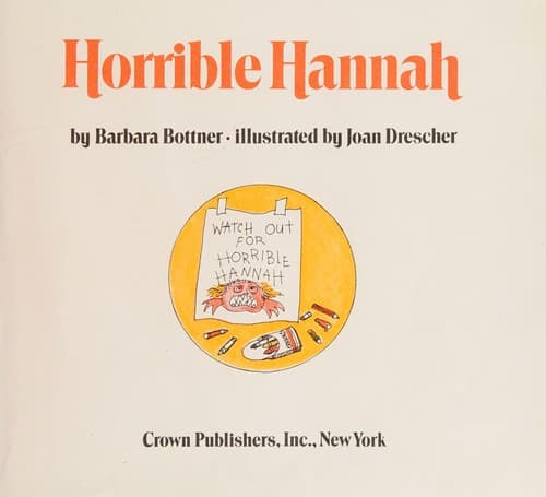 Tapa de Horrible Hannah