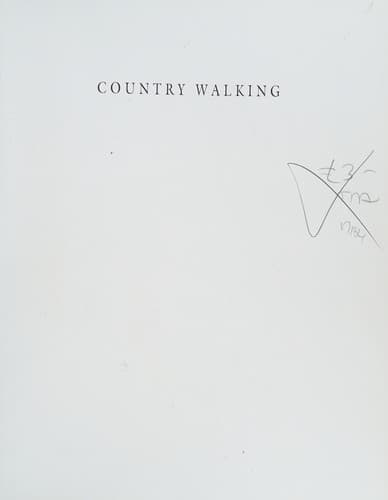 Tapa de Country Walking