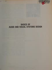 Tapa de Basics of audio and visual systems design