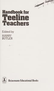 Tapa de Handbook for Teeline Teachers (Teeline)