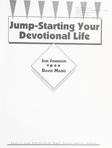 Tapa de Jump-starting your devotional life