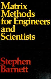Tapa de Matrix Methods for Engineers and Scientists
