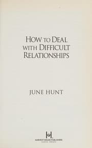 Tapa de How to deal with difficult relationships