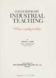 Tapa de Contemporary industrial teaching
