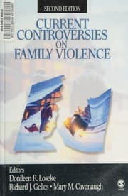 Tapa de Current controversies on family violence