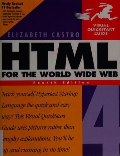 Tapa de HTML 4 for the World Wide Web