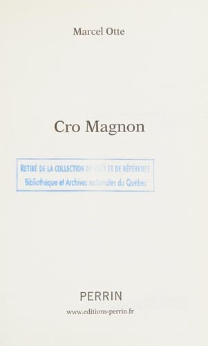 Tapa de Cro Magnon