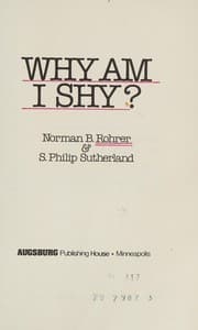 Tapa de Why am I shy?