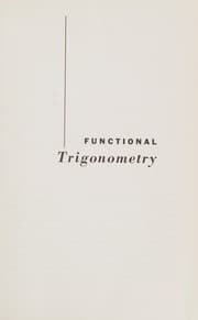 Tapa de Functional Trigonometry