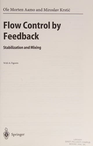 Tapa de Flow control by feedback