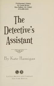 Tapa de The detective's assistant