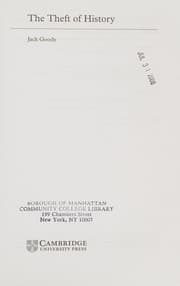 Tapa de THEFT OF HISTORY