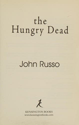 Tapa de The hungry dead