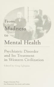 Tapa de From madness to mental health