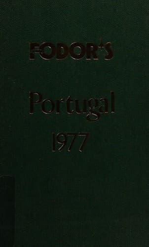 Tapa de Fodor's Portugal