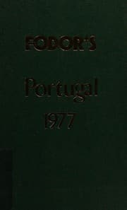 Tapa de Fodor's Portugal