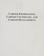 Tapa de Career counseling and career development
