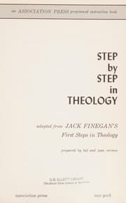 Tapa de Step by step in theology