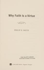 Tapa de Why faith is a virtue
