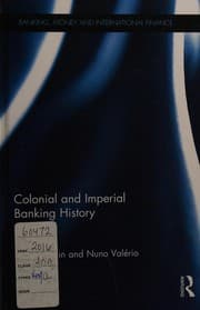 Tapa de Colonial and imperial banking history