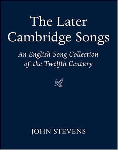 Tapa de The Later Cambridge Songs