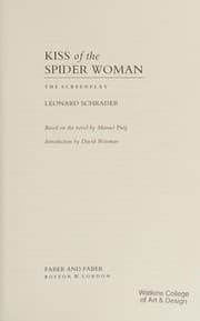Tapa de Kiss of the spider woman