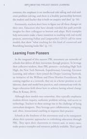 Tapa de Implementing Project-Based Learning