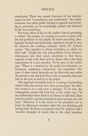 Tapa de A psychology for preaching
