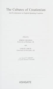 Tapa de The cultures of creationism