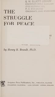 Tapa de The struggle for peace
