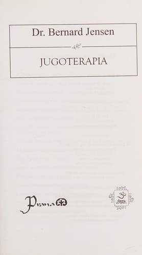 Tapa de Jugoterapia