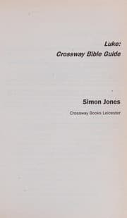Tapa de Luke (Crossway Bible Guides)