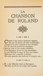 Tapa de La chanson de Roland