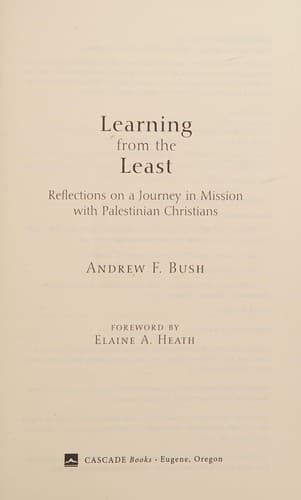 Tapa de Learning from the Least
