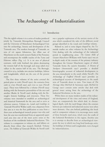 Tapa de Tameside in transition
