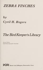 Tapa de Beginner's guide to zebra finches