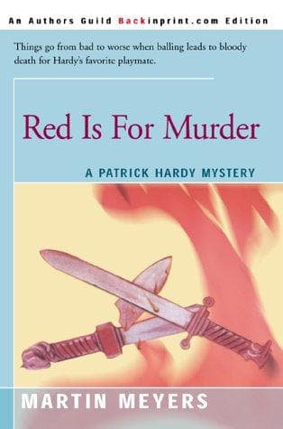 Tapa de Red Is for Murder