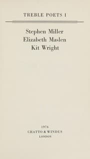 Tapa de Stephen Miller, Elizabeth Maslen, Kit Wright