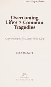 Tapa de Overcoming life's 7 common tragedies