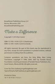 Tapa de Make a Difference