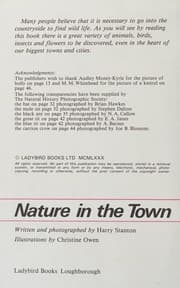 Tapa de Nature in the Town (Conservation)